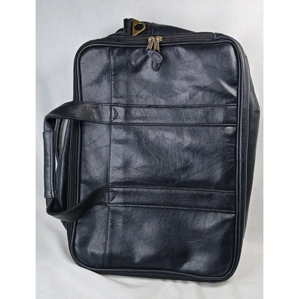 UNLV Mercury Luggage Black Briefcase Embroidered Logo Multi Pocket Portfolio Bag